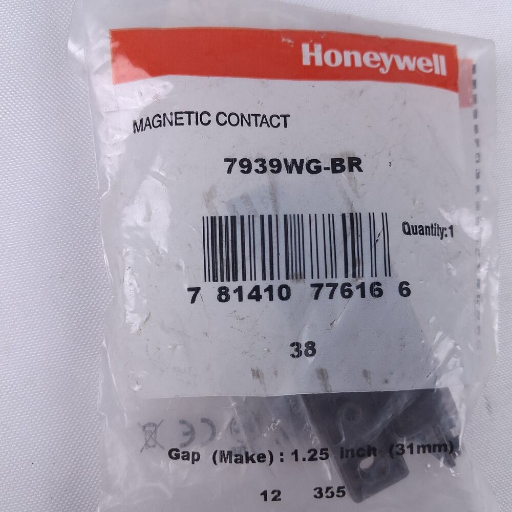 Honeywell 7939WG-BK Magnetic Contact Security Sensor 1.25" Gap Reed SPST - Picture 4 of 7